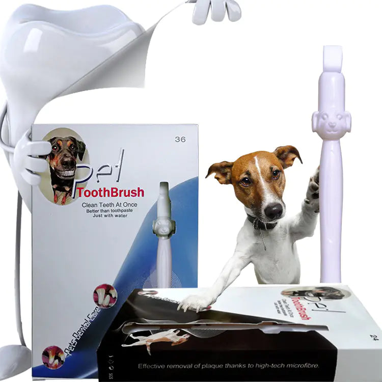 Portable Pet Tooth Cleaning Wipes for Easy Hygiene