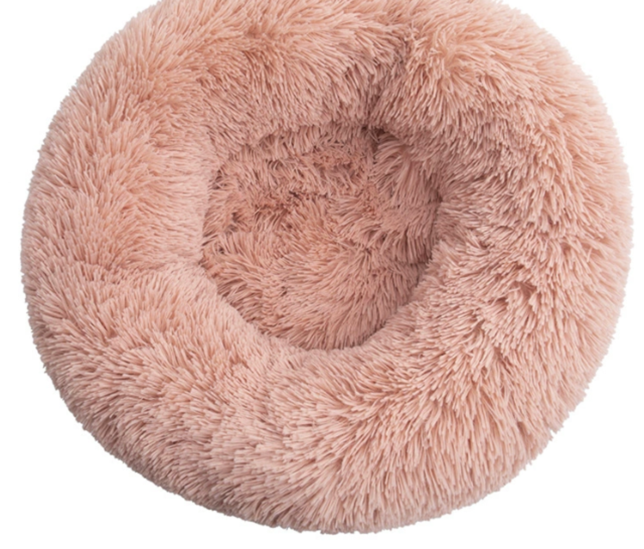 Fluffy Donut Pet Bed