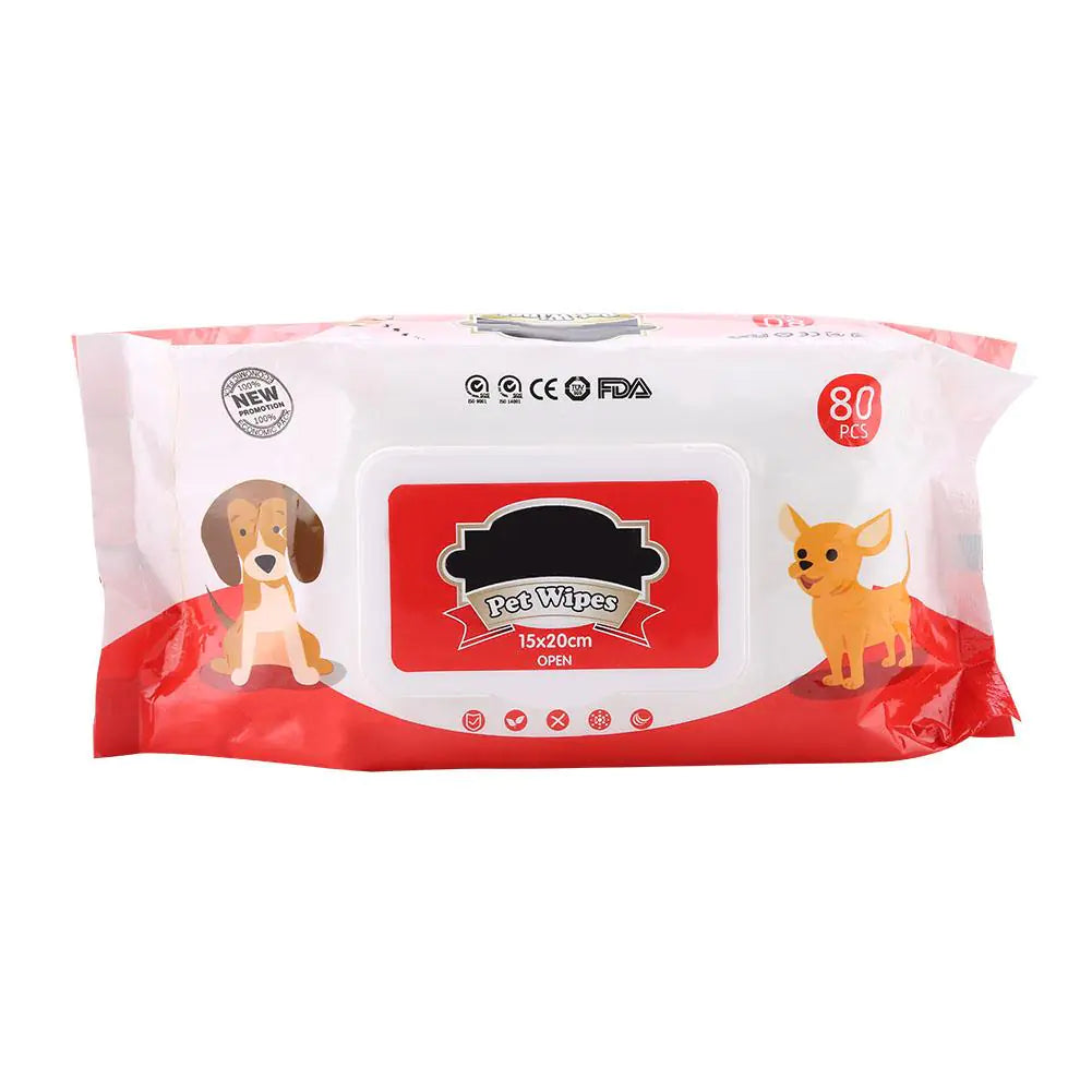 Pet Cleaning Wipes for Dogs and Cats, Tear Stain Remover