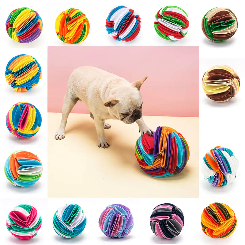 Origami Play balls for you furry friends