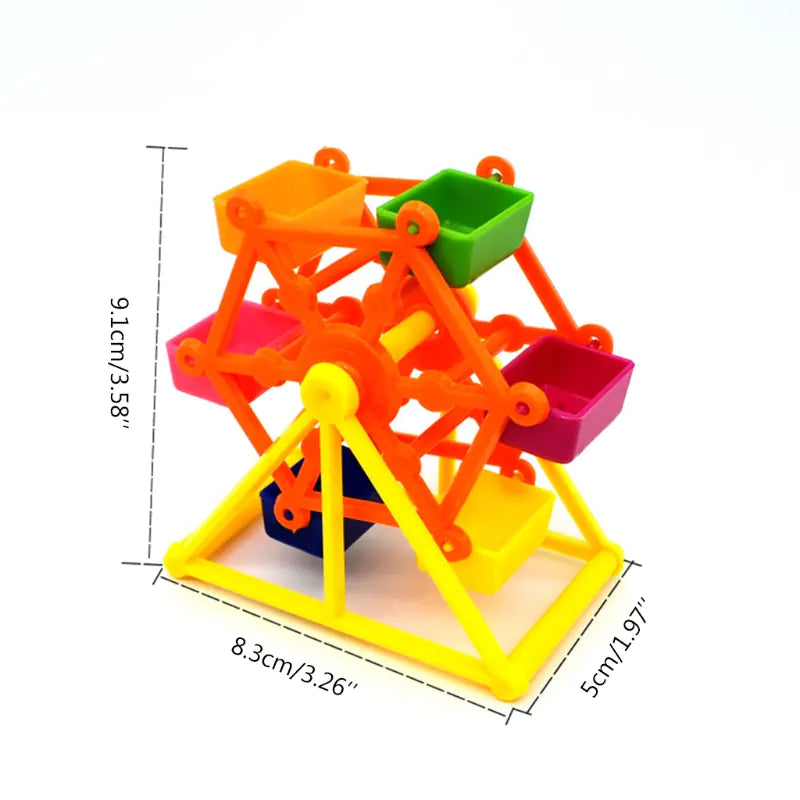 Colorful Parrot Foraging Toy for Intelligence Growth