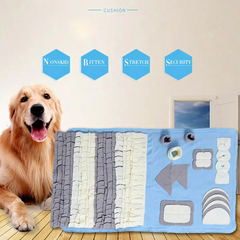 Pet Stress Relief Snuffle Mat for Dogs and Cats