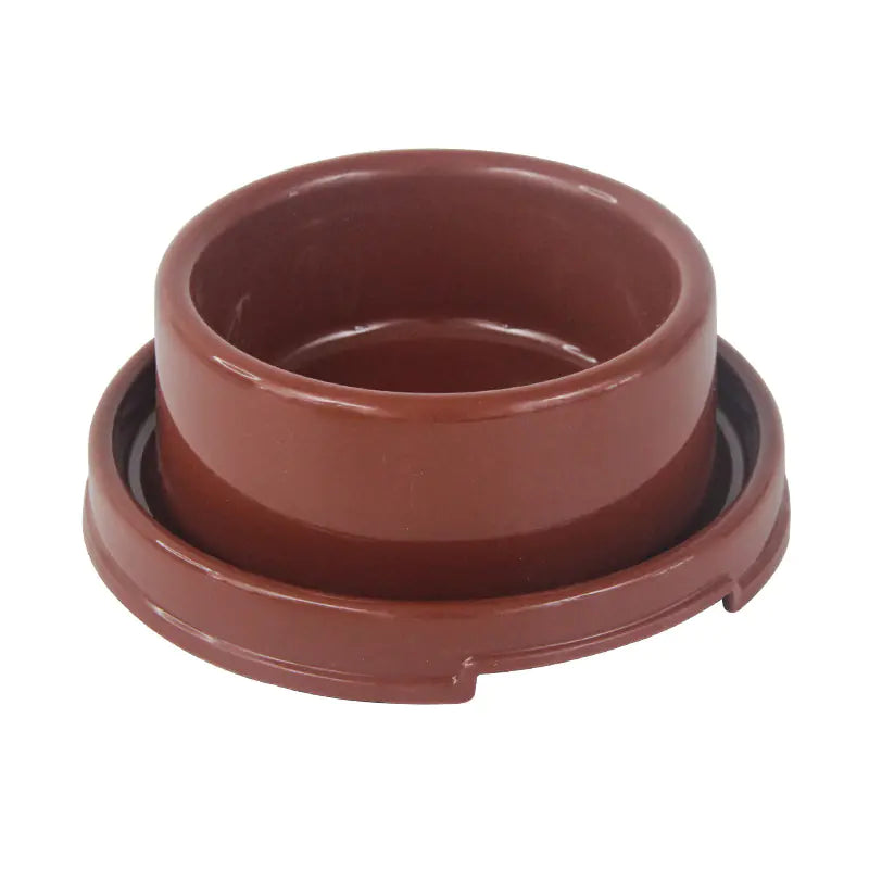 Ant-Proof Round Pet Bowl for Dogs and Cats