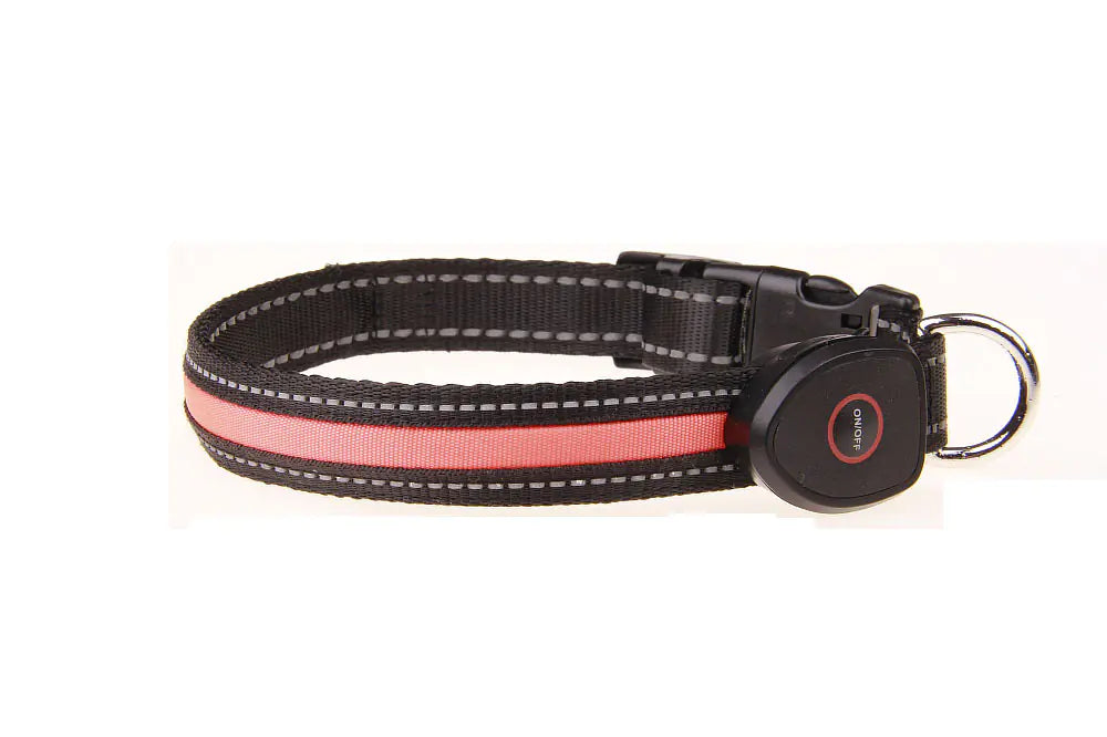 USB Rechargeable Luminous Dog Collar