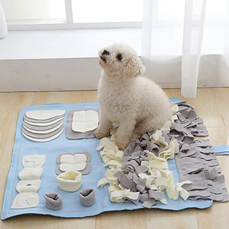 Pet Stress Relief Snuffle Mat for Dogs and Cats