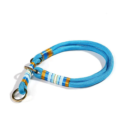 training collar in blue
