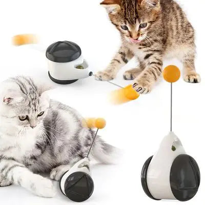 New Wobble Toy for Cats with Treat Dispenser