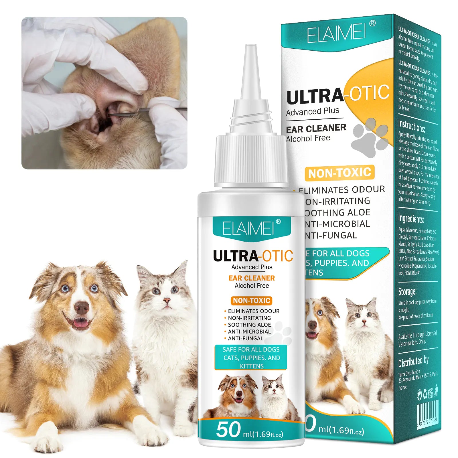 Pet Ear Cleaner 1.69 fl oz